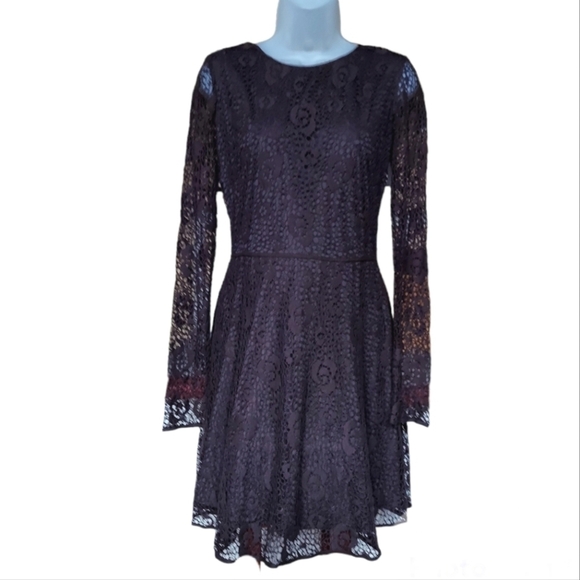 NWT Max Studio Beautiful Lace Mini Dress - Picture 1 of 14